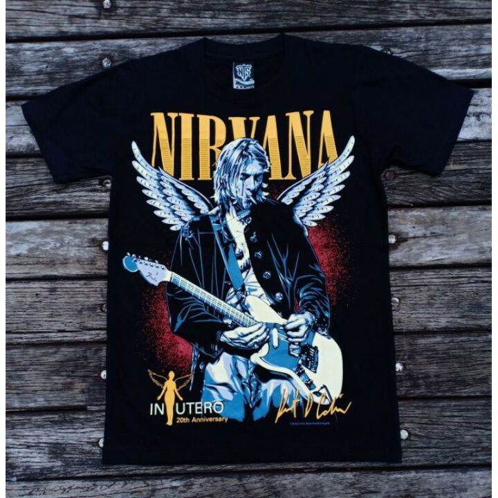 2023 NTS TSHIRT NIRVANA INUTERO 20TH ANNIVERSARY KURT COBAIN LIMITED