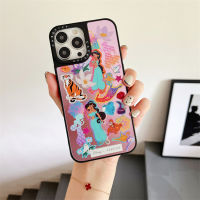 （HOT) การ์ตูนเจ้าหญิงร่วม 14promax เคสมือถือแอปเปิ้ล 1213 เลเซอร์ 11 นางเงือก 87p