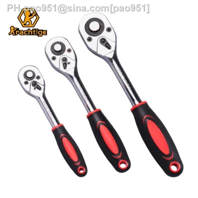 Krachtige 1/4 quot; 3/8 quot; 1/2 quot; Ratchet Wrench 24 Teeth for Socket Quick Release Square Head Spanner Drive Hand Tools