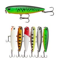 XY-440 6.5CM 5.5g Luya Bait Long-distance Floating Pencil Ring Bead Plastic Attacking Perch Cocktail Horse Mouth Fishing BaitLures Baits