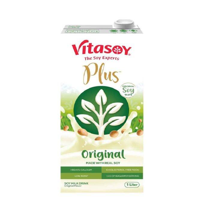 VitaSoy Plus Original Flavor Soy Milk 1L Lazada PH