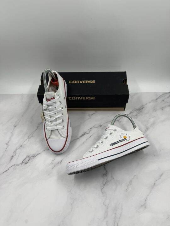 รองเท้าผ้าใบคอนเวิร์ส-x-ดอกเดซี่-full-box-converse-ลิขสิทธิ์แท้100-สินค้าใหม่ไม่ซ้ำใคร