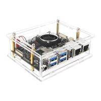 Acrylic Case for Visionfive 2 RISC-V Board Transparent Shell StarFive JH7110 Processor with Integrated 3D GPU Protection Box