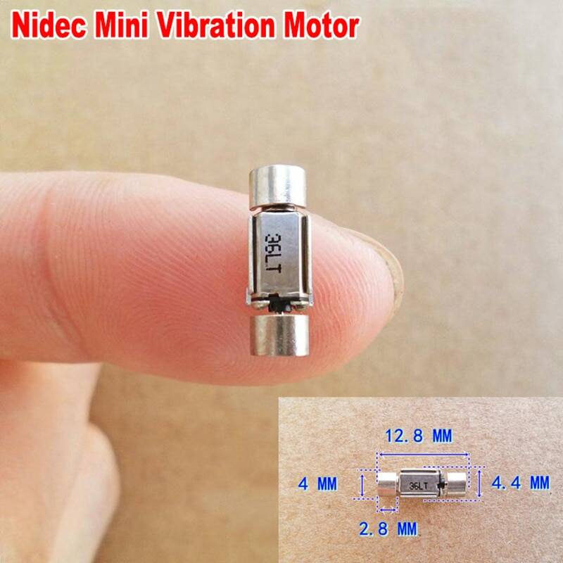10PCS DC 1.5V~3V Mini Dual Head Vibration Motor Nidec Tiny Rotor Vibrator Motor 