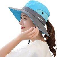 Ponytail Summer Sun Hat