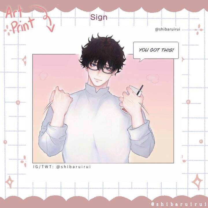 ☎shibaruirui Yohan SIGN BL YAOI Webtoon Poster Print♜ | Lazada PH