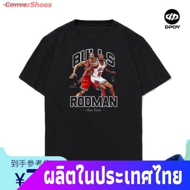 ข้อเสนอพิเศษ-tshirt-convershoes-เสื้อยืดกีฬา-slam-dunk-t-shirtdpoy-original-ออกแบบบาสเกตบอลเสื้อยืดคอกลมผ้าฝ้าย-guoman-joint-slam-duns-5xl