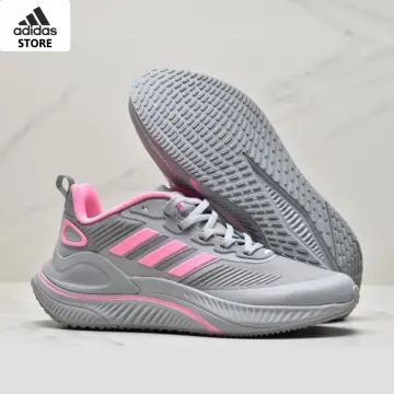 Adidas neo outlet xám hồng