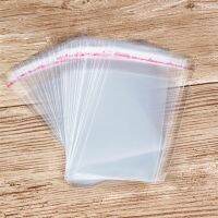 【hot】 Wide10cm L 12-34cm Transparent Self-adhesive Sealed Plastic Bag Resealable Cellophane OPP Fresh-keeping