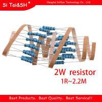 50pcs 1/2W Metal film resistor 1R~2.2M 100R 220R 330R 1K 1.5K 2.2K 3.3K 4.7K 10K 22K 47K 100K 100 220 330 1K5 2K2 3K3 4K7 ohm