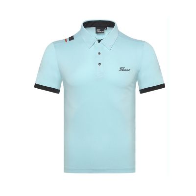 Golf outdoor sports clothing mens golf clothes breathable short-sleeved T-shirt POLO shirt quick-drying non-ironing top tide Odyssey PEARLY GATES  ANEW Malbon TaylorMade1 XXIO Mizuno PXG1ஐ