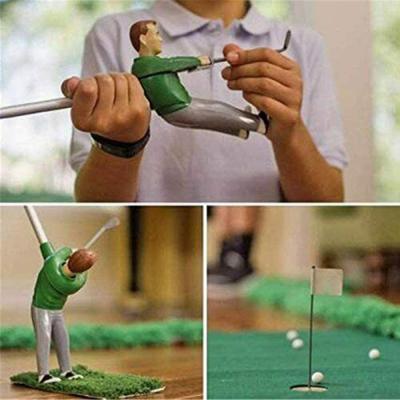 Mini golf club doll set  childrens games  indoor parent-child games  educational plastic toys  golf toys  learning toys Towels