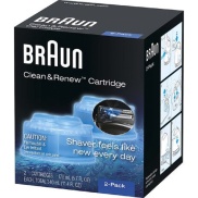 Hộp nước rửa máy cạo râu Braun - Clean & Renew Cartridges 170ml