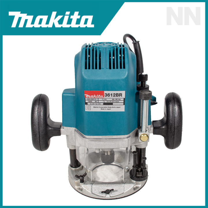 makita-เร้าเตอร์-เครื่องเซาะร่องไม้-รุ่น-3612br-ทนทานใช้งานง่าย-ลูกปืนขนาดใหญเพิ่มความทนทานของตัวเครื่อง-ตรงปก-มีประกัน-aaa