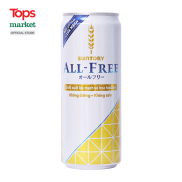 Nước Uống Có Gas Vị Lúa Mạch All-Free 330ML - Siêu Thị Tops Market