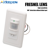 Aideepen ร่างกายมนุษย์เซ็นเซอร์อินฟราเรดสวิทช์ AC110V /Ac 100-240โวลต์ PIR Motion Sensor สวิทช์180 ° 6-9เมตรปิดภาคเรียนอินฟราเรดสมาร์ทเซ็นเซอร์ร่างกายมนุษย์สวิทช์ผนังทำงานในที่มืด