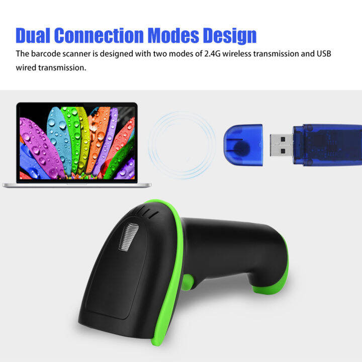 Barcode Reader Bluetooth Scanner Wide Compatibility Multisystem