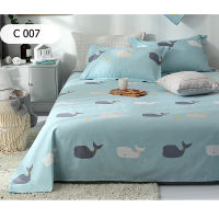 Lovely Heart Print Bed Sheets 100 Cotton Kids Bedsheet Single Cute Cartoon Baby Girl Boy Bedding Cover Home Textile JF003