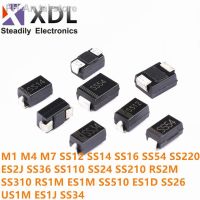 【LZ】✗  100pcs SMA Rectifier diode M1 M4 M7 SS12 SS14 SS16 SS24 SS34 SS26 SS36 SS110 SS210 SS210 US1M RS2M RS1M ES1D 1N4007 DO-214AC