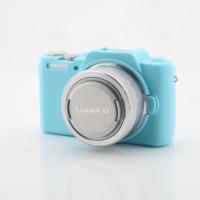 Soft Silicone GF7/GF8 Skin Rubber Camera Cover Case Bag for Panasonic/ Blue