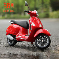 Welly Original Diecast 112 Scale Vespa GTS Super Pedal รถจักรยานยนต์ของเล่นเครื่องประดับของเล่นสำหรับของขวัญเด็กสำหรับเด็ก