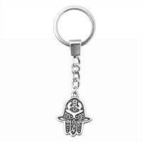 Eye Of Horus Hansa Palm Keychains Findings For Diy Metal Craft Key Chain Accessories