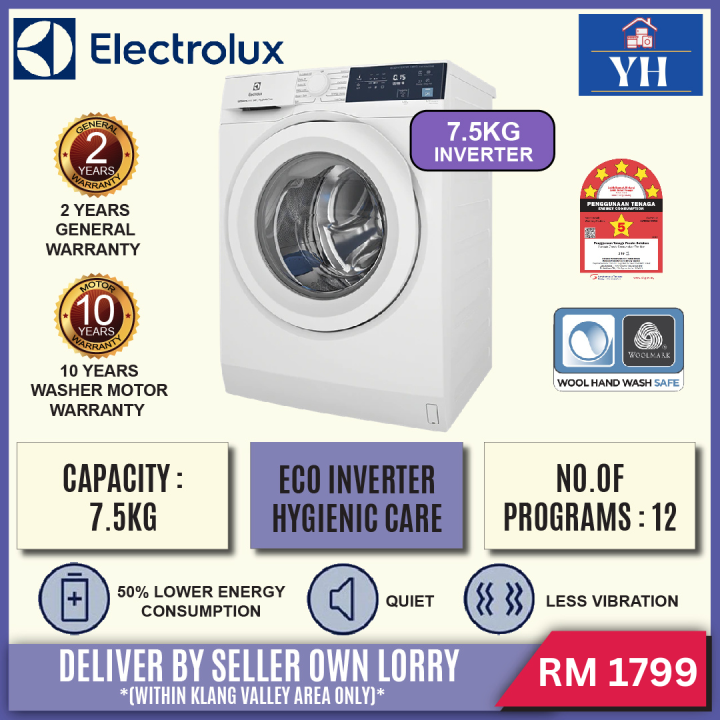 electrolux eco inverter 7.5 kg