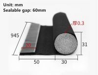ซีลใต้ประตูกันฝุ่นลมกันเสียงสำหรับป้องกันการรั่วซึมของสภาพอากาศมาใหม่