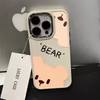 iphone case Probe Bear Apple 15 เคสมือถือ iPhone15Promax กรอบรูปวงแหวนโลหะใหม่ 15plus ป้องกันการล่มสลาย 13