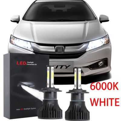 ชุดไฟหน้าฮาโลเจนต่ํา LED 2015 6000K 6000K แบบเปลี่ยน สําหรับ Honda City T9A 2014-2020 รับประกัน 10 เดือน