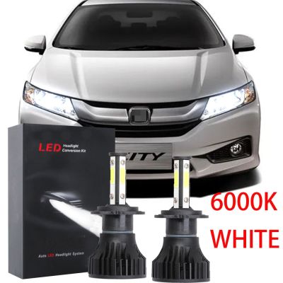 New ชุดไฟหน้าฮาโลเจนต่ํา LED 2015 6000K 6000K แบบเปลี่ยน สําหรับ Honda City T9A 2014-2020