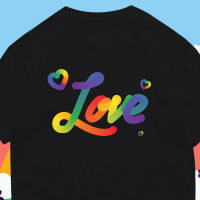 (ของขวัญวันแม่) pride mouth เสื้อ  Love ผ้า Cotton 100 % ผ้านุ่ม พร้อมจัดส่ง