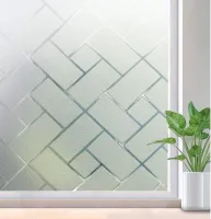 Window Stickers Glass Sticker Anti Look Privacy Film The New PET Electrostatic Glass Patch Window Film Self-adhesive Frosted