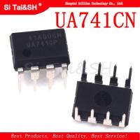 20PCS DIP8 IC UA741CN UA741CP UA741 OP แอมป์ LM741 741 TI IC OPAMP GP 1MHZ เดิม