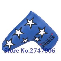 1pc America Star Golf Club Blade Putter Head Cover with Magnetic Closure