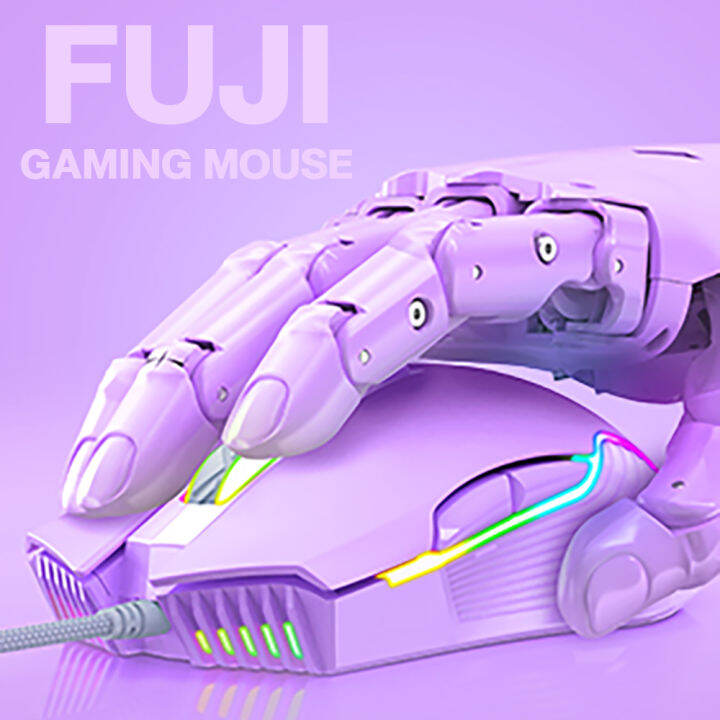 เม้าส์เกมมิ่ง-onikuma-sakura-fuji-rgb-gaming-mouse-เมาส์เกมมิ่ง-ปรับความไวได้-6-ระดับ-800-6400-dpi-ประกัน-2-ปี-ส่งจากไทย-mobuying