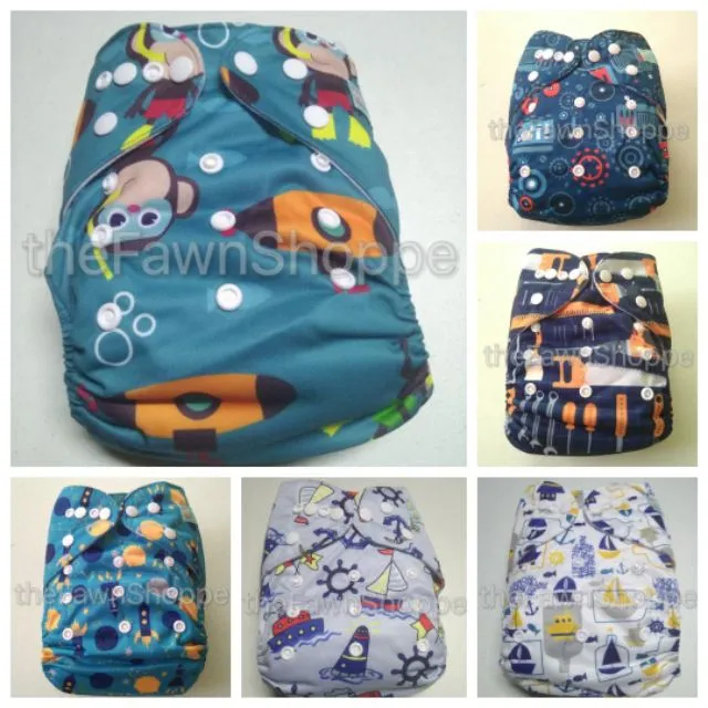Alva Baby Cloth Diaper with MF Insert Lazada PH