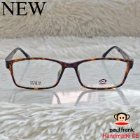 Paul Frank แว่นตาสำหรับตัดเลนส์ สายตา กรอบแว่นตา ชาย หญิง Fashion รุ่น 3014 สีน้ำตาลกละ กรอบเต็ม ทรงรี ขาข้อต่อ วัสดุ TR 90 รับตัดเลนส์ทุกชนิด