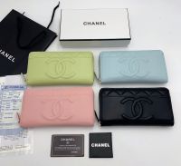 Bag 10x8.5cm 9/2375 Hi น่ารัก wallet สตางค์ พับยาว งานดี สวยมาก wansao unisek สวย ของมันต้องมี bag กระเป๋า Unisek Genuine leather หนังแท้
