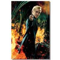 คลาสสิก Harrys สไตล์โปสเตอร์-Draco Malfoy รูปภาพศิลปะ-ที่สมบูรณ์แบบสำหรับห้องนอนตกแต่งผนัง-ที่มีคุณภาพสูงผ้าใบจิตรกรรม-ภาพยนตร์ภาพยนตร์ธีม Liyanhong2