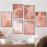 ร่วมสมัย Love ผ้าใบพิมพ์ภาพวาดคู่จับมือพิมพ์ Wall Art สำหรับตกแต่งห้องนั่งเล่น