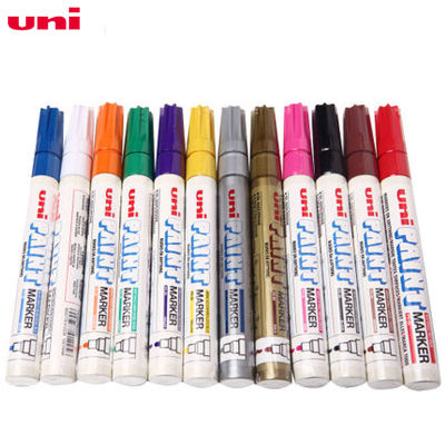 2019 Uni mitsubishi 3 Pieces PX-20 Paint Marker Writing Pen Tyre Pen Fine Tip 2.8mm Japan 15 Colors for Choose