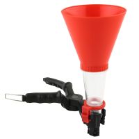 Fuel Oil Funnel Kit Adjustable For Gasoline Engine Car Auto Motorcycle Automotive Spillproof cket