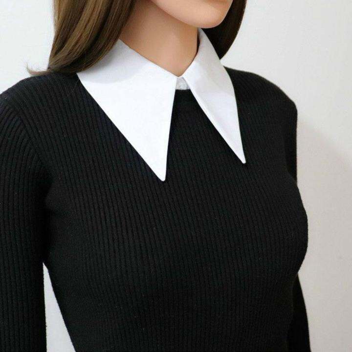 fake-collar-adjustable-elastic-detachable-false-collar-cloth-decoration-g3h3