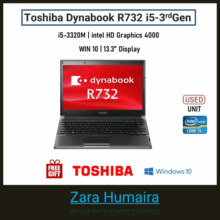 Toshiba Dynabook R732 13.3