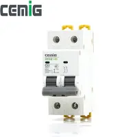 Cemig 2P Ac Mcb Gb1-63เบรกเกอร์ขนาดเล็ก16a 20a 25a 32a 40a 50a 63a Ac230/400