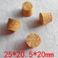 Cork stopper test tube stopper glass bottle stopper 25x20.5x20mm