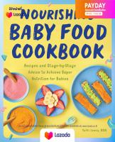 (NEW) หนังสืออังกฤษ Nourishing Baby Food Cookbook : Recipes and Stage-by-Stage Advice to Achieve Super Nutrition for Babies [Paperback]