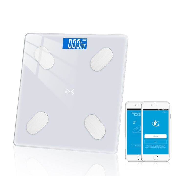 Bathroom Scales Bluetooth Floor Body Scale Smart Electronic Weight