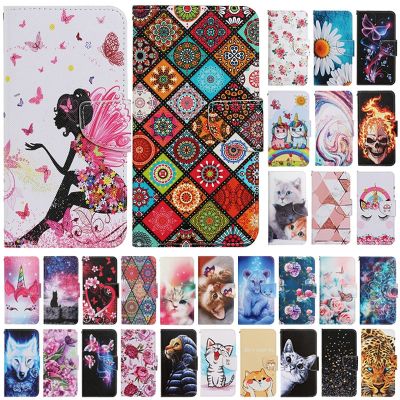 For Huawei P30 Lite Phone Case Cute Animal Leather Flip Stand Case on sFor Huawei P 30 Lite P30 Pro P30lite Wallet Cover Coque Car Mounts